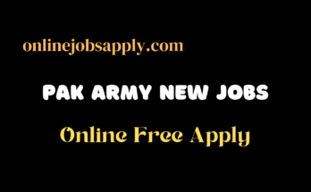 Pak army jobs 2024