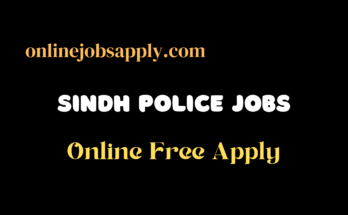 Sindh Police Jobs 2024