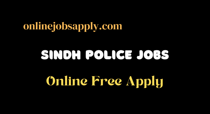 Sindh Police Jobs 2024