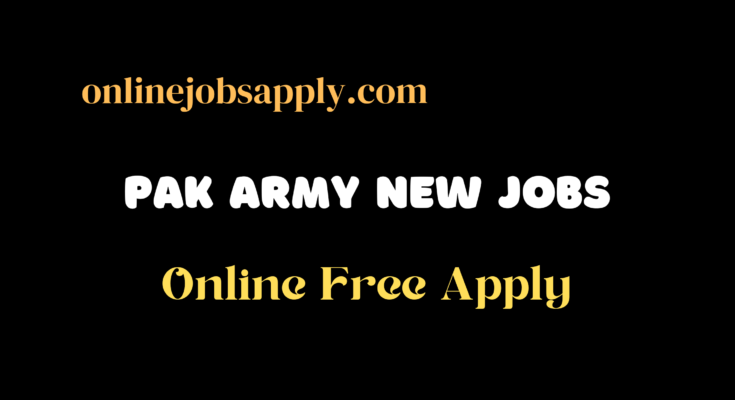 Pak army jobs picture