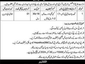 Ministry of Defence Karachi Jobs